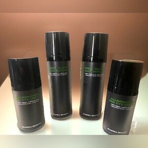 Bundle AllWell Beauty Skin Rejuvenation Duo Daily Glow AOX Serum & 360 Eye Cream